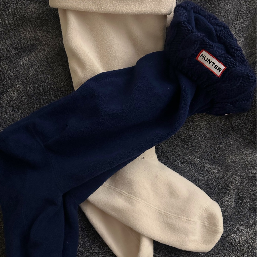Hunter tall boot socks